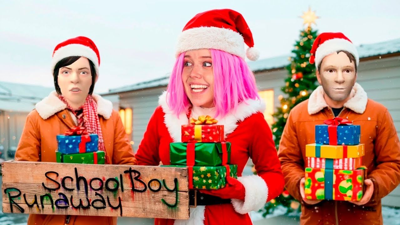 НАШЛА ВСЕ СЕКРЕТНЫЕ ПОДАРКИ ОТ РОДИТЕЛЕЙ В SCHOOLBOY RUNAWAY смотреть онлайн