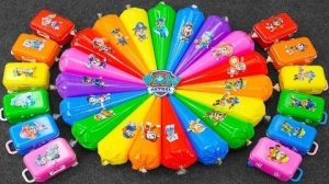 Щенячий патруль в мире глины и слизи! Скай, Райдер, Чейз, Маршалл и другие забавные персонажи из мул