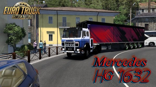 Euro Truck Simulator 2. Mercedes NG 1632