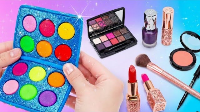 Сработает ли это? 💄✨ Весёлый DIY-макияж из глины смотреть онлайн