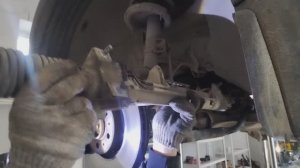 Вольво Volvo  XC90 снимаем рулевую рейку