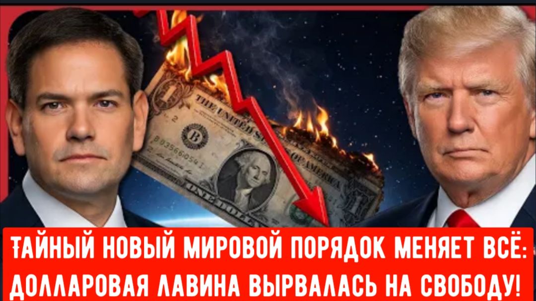 Тайный новый мировой порядок Трампа меняет всё: долларовая лавина вырвалась на свободу! | смотреть онлайн