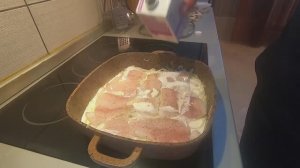 Филе Судака с Салом в обалденном соусе!