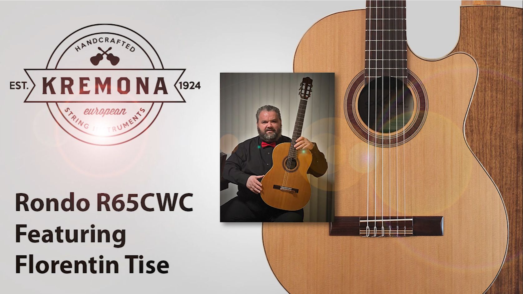 Kremona Guitars Rondo R65CWC Feat. Florentin Tise