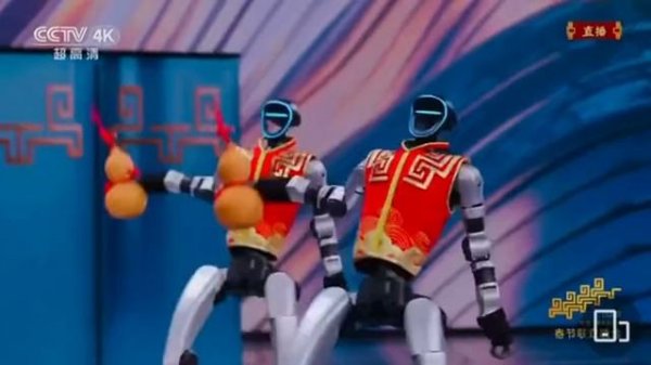 Китайские роботы нападают