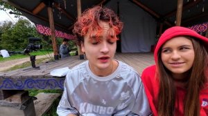 РАЗБИЛИ НОС 😮 БЭКСТЕЙДЖ СО СЪЕМОК 🤩 КАК СНИМАЛИ ЛАГЕРЬ В КАМПУСЕ - ВЛОГ