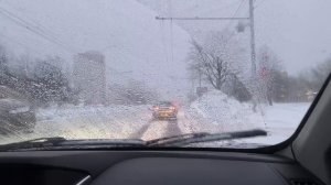 Вьюга в Подмосковье!