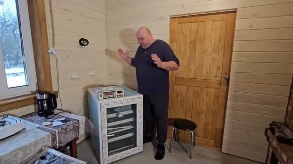 🔏ОБЗОР инкубатора Владимира Коробкова.👌 Долгожданн