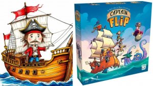 Капитан Флип! Captain Flip! Настольная игра!