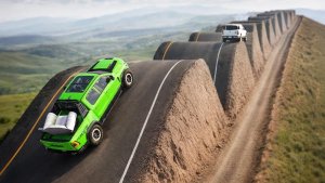 Машинки летают и прыгают! Развивающие мультики Машины помощники. Мультфильмы про машинки