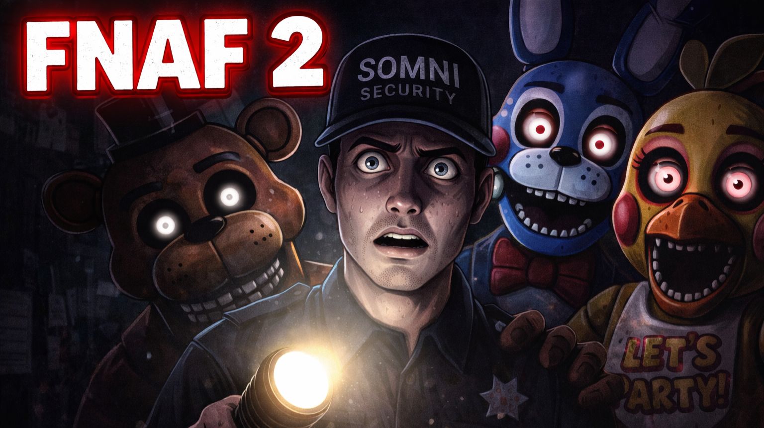 Играю в фнаф 2 на телефоне