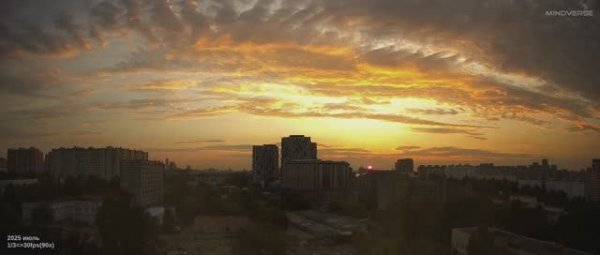 Timelapse/таймлапс - Небо над городом (подборка июль'25)