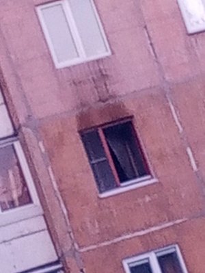 загорелся дом на Кемерово