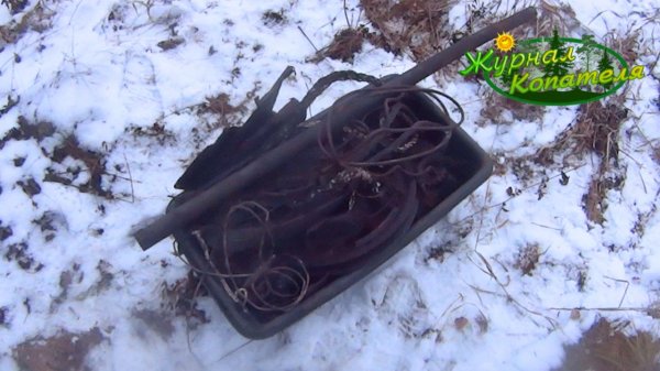 ПОВЕЗЛО С НАХОДКАМИ, НО НЕПОВЕЗЛО С ЛОПАТОЙ! Коп металлолома в лесу.