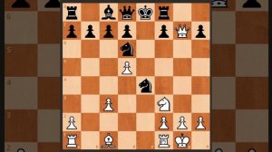 Одна из частых шахматных ловушек в _Итальянской партии_ за белых (3 часть)