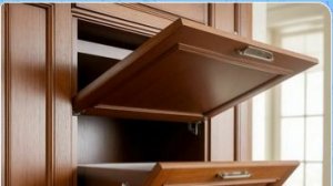 Очень удобно...Газлифт на дверцу шкафа.