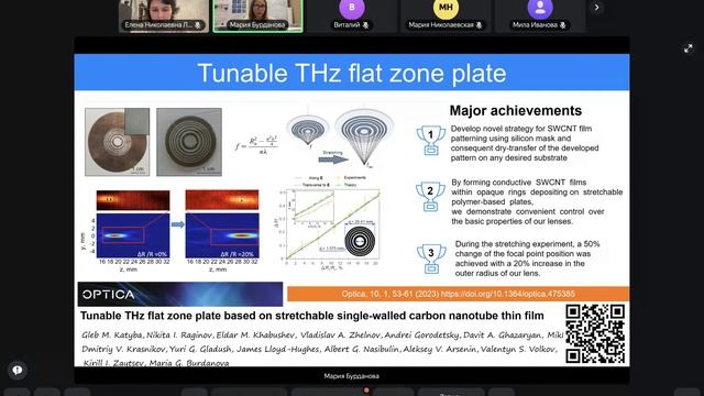 Мария Бурданова: Экспериментальная физика: оптика, материаловедение смотреть онлайн