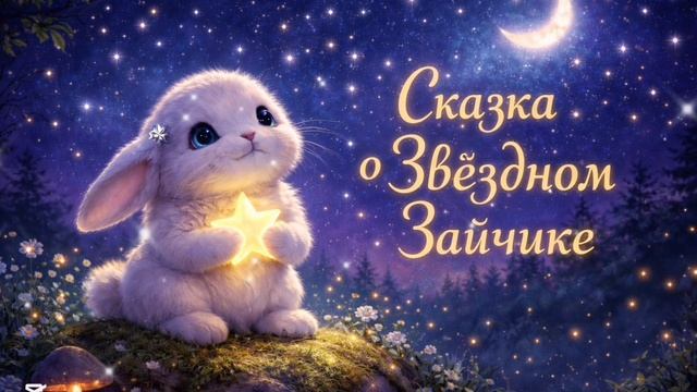 Сказка о Звёздном Зайчике 🌟 Добрая сказка на ночь для детей до лет