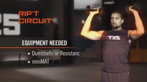 Focus T25 Rip't Circuit Beta-3 Шон Ти, Фокус Т25 Бета 3я силовая тренировка