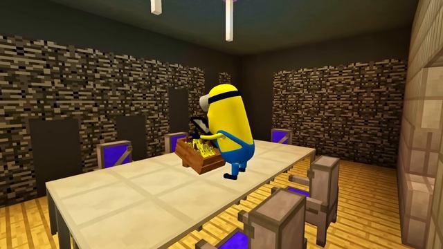 Злой Миньон ЗА ОКНОМ! У Тебя Есть 5 МИНУТ, чтобы СПРЯТАТЬСЯ в Майнкрафт! Minecraft смотреть онлайн