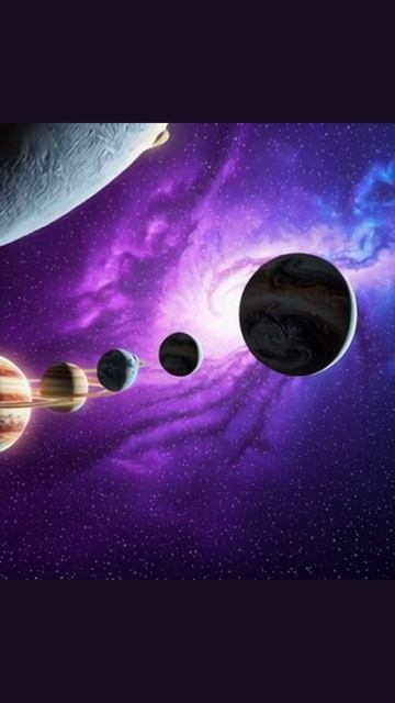 парад планет #космос #научные_исследования #галактики #вселенная