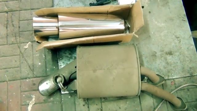 Установили выхлоп Apexi N1 от AJS на Тойота Супра