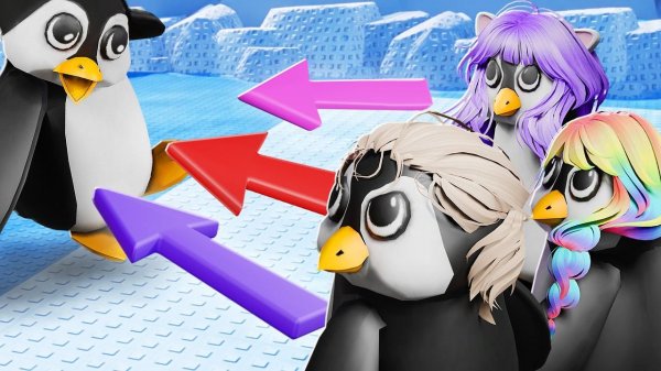 КОМАНДНЫЙ РЕЖИМ В ПИНГВИНЧИКАХ! ОБНОВЛЕНИЕ В Roblox Knockout