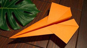 Мастерим бумажный самолетик, который отлично летает