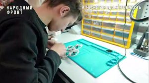 "Кадры будущего": в нижегородской хай-тэк лаборатории студенты воплощают в жизнь свои разработки.