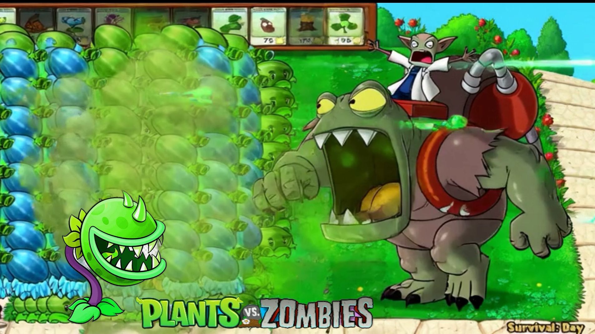 ПОБЕДА ЗОМБИ! Зомби против растений!-2 Alternate UniverZ Plants vs Zombies ПвЗ смотреть онлайн