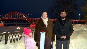 (Рыбинск-40) ВМЕСТО ТОРТА - МОСТ С ПОДСВЕТКОЙ