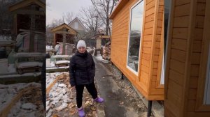 Видеоотзыв от клиента с Океанской. Каркасная баня 2*4