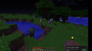 Битва с херобрином  в майнкрафт!