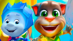 ГОВОРЯЩИЙ ТОМ И ФИКСИКИ МУЛЬТИКИ - В ПОГОНЕ ЗА ЗОЛОТОМ - МУЛЬТФИЛЬМЫ ДЛЯ ДЕТЕЙ