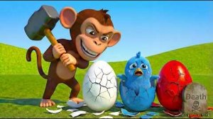 Непослушная обезьянка разбила все яйца! 😱 🥚