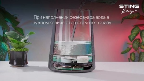 Инструкция по работе и уходу за увлажнителем STINGRAY ST-HF500B