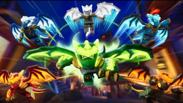 Ниндзяго Васстание драконов 4 сезон! Наборы.