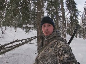 Проверка путика # 6. Лиса обчистила путик.