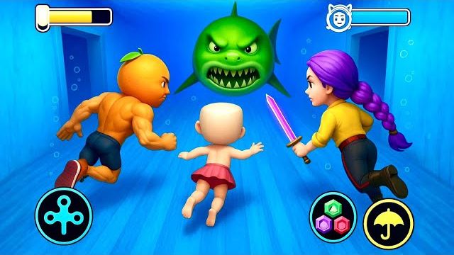 СЕМЬЯ ТУНГ-ТУНГ САХУРА В ДОМЕ БАБУШКИ! ЗАБАВНАЯ АНИМАЦИЯ УЖАСОВ! РЕАКЦИЯ