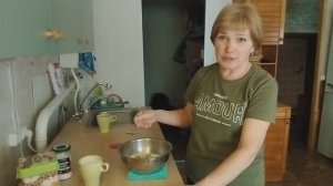 Из города в Деревню. Купили СВИНИНУ. Манник простой рецепт.