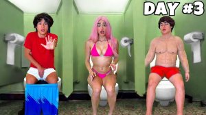 Последний Кто Выйдет Из Туалета Получит $10,000! Близнецы Стокс.