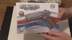 Игрушечный пистолет ПМ Galaxy G.29 (распаковка)