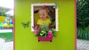 Детский игровой домик своими руками ⧸ Colorful playhouse for kids