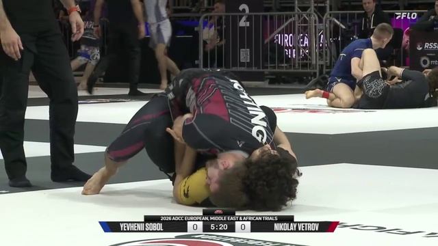 64F -76.90 NIKOLAY VETROV vs YEVHENII SOBOL 2026 ADCC Euro, Middle East & African Trials (2 Qualif)