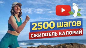 Сожги 200 калорий: 2500 шагов + простые движения, интервальная тренировка