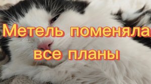 МЕТЕЛЬ  ПОМЕНЯЛА  ВСЕ ПЛАНЫ ❄️❄️❄️❄️Наши новости 16.02.26.