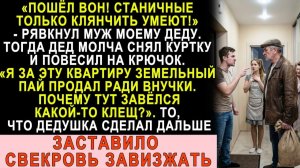 Истории из жизни| Я эту квартиру внучке брал! |Аудио рассказы|Жизненные истории