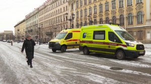 Санкт-Петербург приходит в себя после аномально морозных выходных, есть пострадавшие