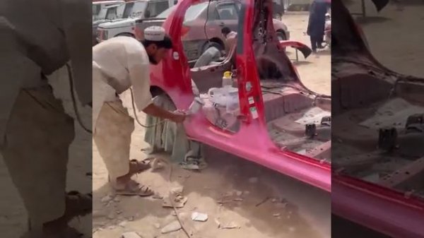 Сварка распила в Пакистане