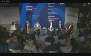 Обсуждение гарантии безопасности Украины на Мюнхенской конференции по безопасности, 13 февраля 2026